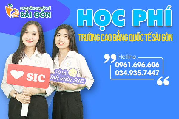 Học phí ngành Ngôn ngữ Anh tại Trường Cao đẳng Quốc tế Sài Gòn